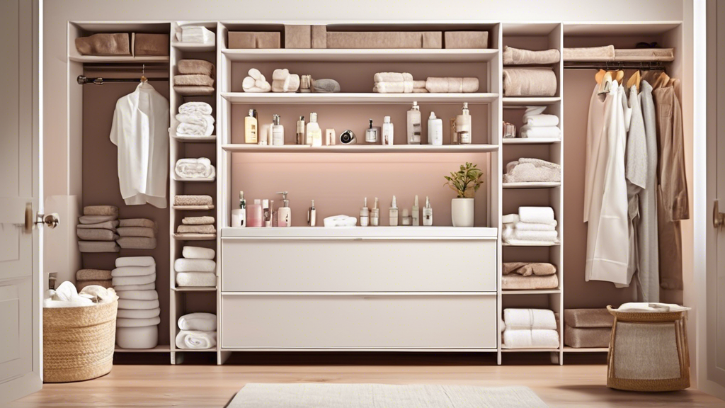 Organize Bathroom Closet Clutter