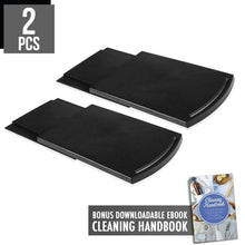 Load image into Gallery viewer, 2pcs Coffee Maker Trays, 12" Handy Caddy Sliding Tray with Smooth Base Wheels for Countertop Storage Drawer Shelf Under Cabinet, Hold Up to 25lbs for