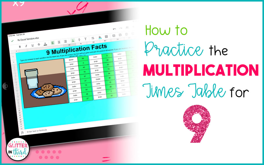 How to Practice the Multiplication Times Table for 9