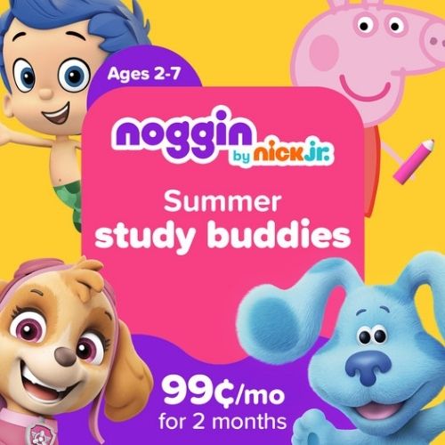 Wow! Get the Nick Jr. Noggin Learning App for just $0.99 A Month! Great for Kids Ages 2-6!