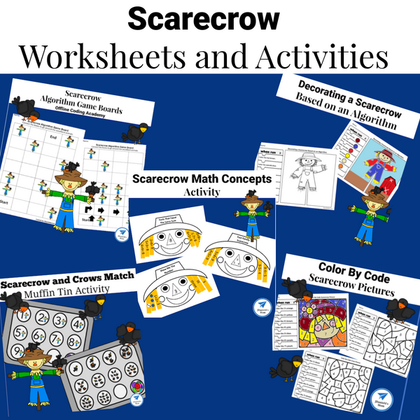 Scarecrow Worksheets and Activities