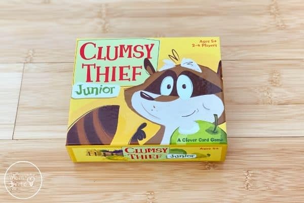 Clumsy Thief Junior: Math Card Game Review
