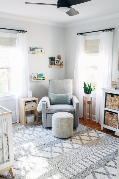 Neutral Bright and Airy Nursery Reveal