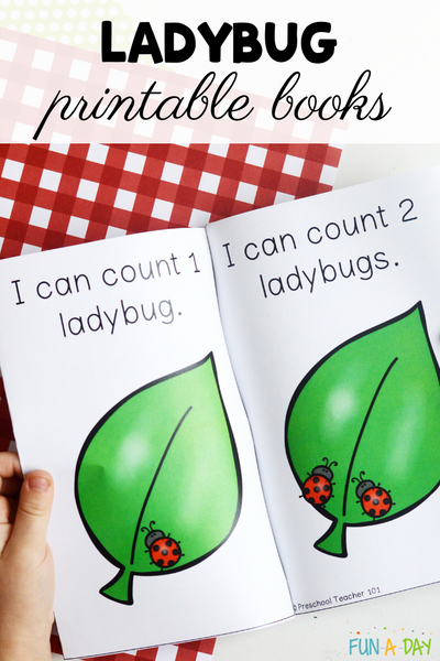 2 Free Ladybug Printable Books