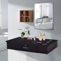 Ktaxon Wall Mount Hair Salon Styling Station Stylist Cabinet only $78.99