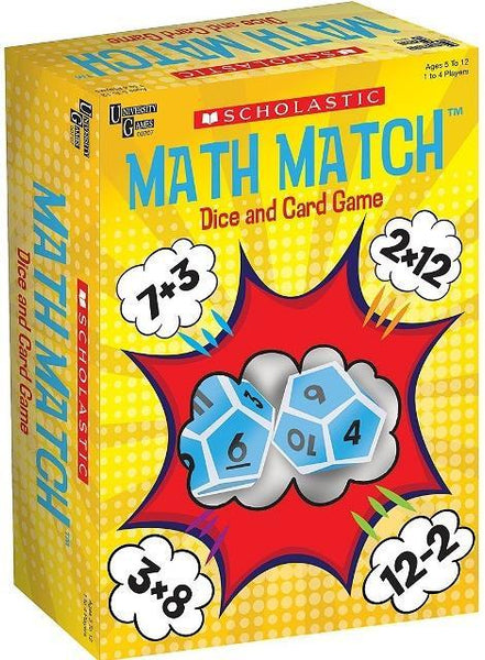 Scholastic Math Match Game