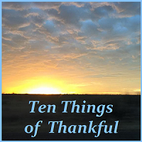 Only a Few Minor Glitches, a Ten Things of Thankful Post