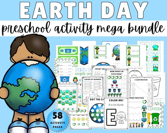 Printable Earth Day Activities for Kids