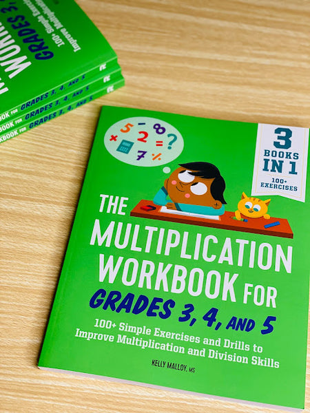 The Multiplication Workbook for Grades 3, 4, and 5 - I Wrote a Book!