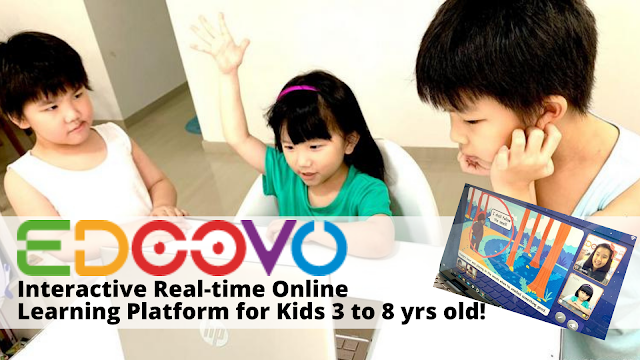 EDOOVO: Interactive Real-time Online Learning Platform for Kids 3 to 8 yrs old + FREE TRIAL!