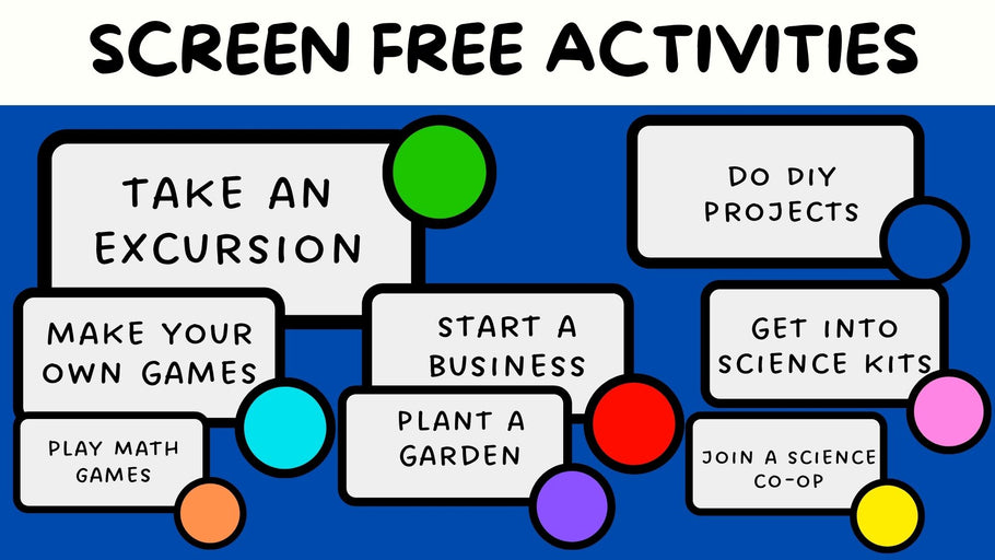 Screenless Homeschool Activities for  Middle Schoolers that Rock!