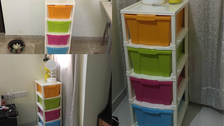 Hello friends in this video I'll be sharing a joyful story of 4X in multicolour storage drawer it's a four step storage drawer and you can Use it for any storage ...