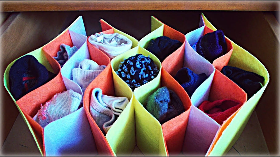 In this video I will show you an amazing idea to organize your socks