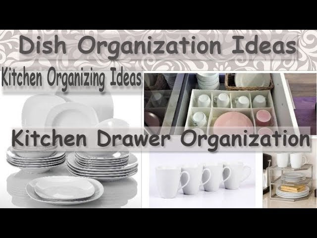 Dish Organizing Ideas (Kitchen Drawer Organization) Kitchen Organization Using- IKEA Organizer