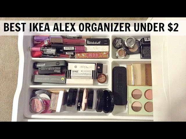 I FOUND THE BEST SOLUTION EVER FOR ORGANIZING THE IKEA ALEX DRAWERS