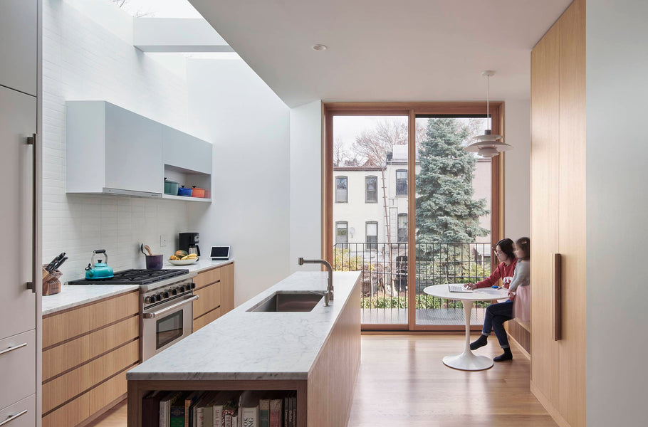 Kitchen of the Week: A Client’s Narrow Childhood Home in Park Slope Gets an Airy Addition