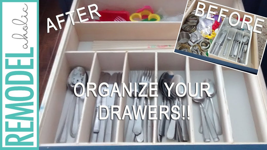 DIY Kitchen Drawer Organizer; Easy Woodworking Project by Remodelaholic (3 years ago)