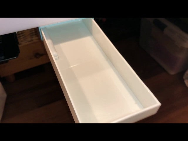 WUSHENG Pencil Tray Under Desk Drawer Organizer Storage Self-Stick 2 Pink Blue 90 (07-2018) Paid: $18.99 AmaZon: ...