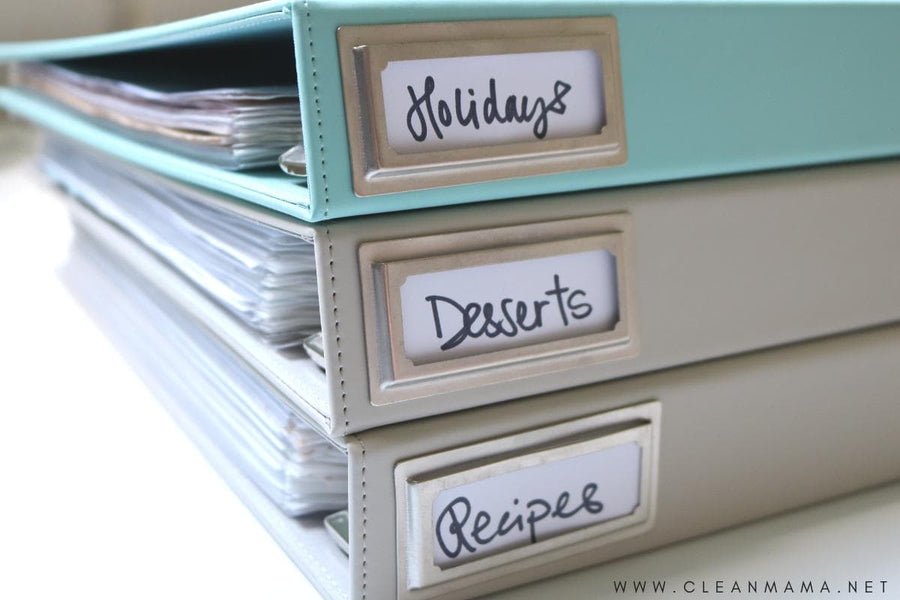 How to Make a Recipe Binder