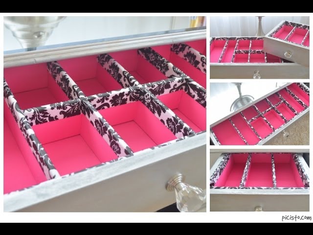 DIY Makeup Drawer Organizers by Christine Kobzeff (7 years ago)