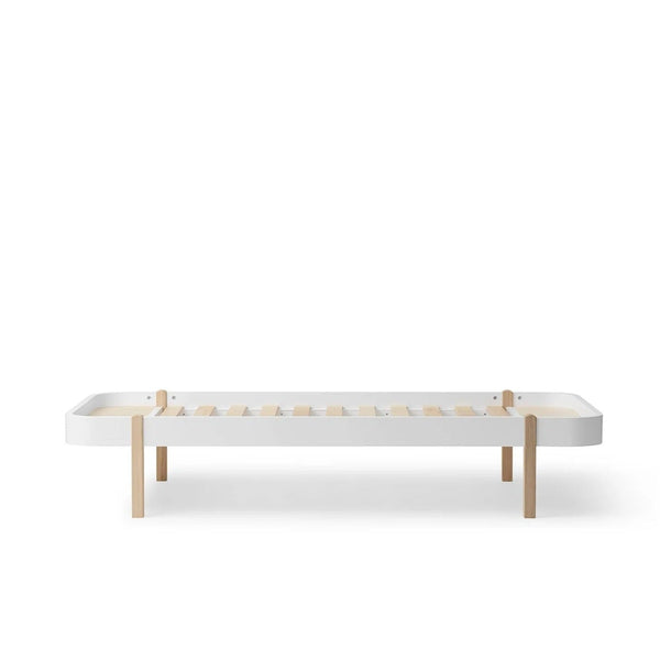 Oliver Furniture Wood Lounger Bed 90 - White/Oak
