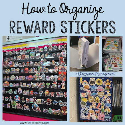 How to Organize Classroom Reward Stickers