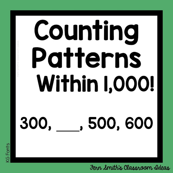 Grab These Resources and Save These Lessons to Teach Counting Patterns Within 1,000?