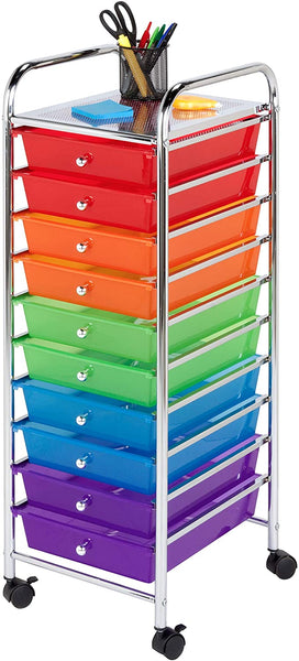 10 Drawer Rolling Organizer up to 57% off with Free Shipping from Amazon and Walmart!