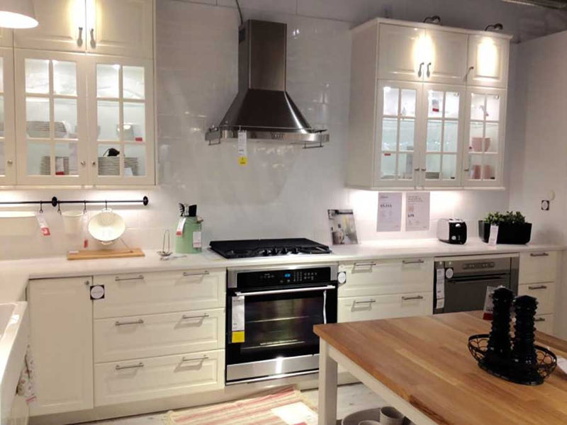 Small Kitchen Designs Inspired by Large IKEA Showroom Displays