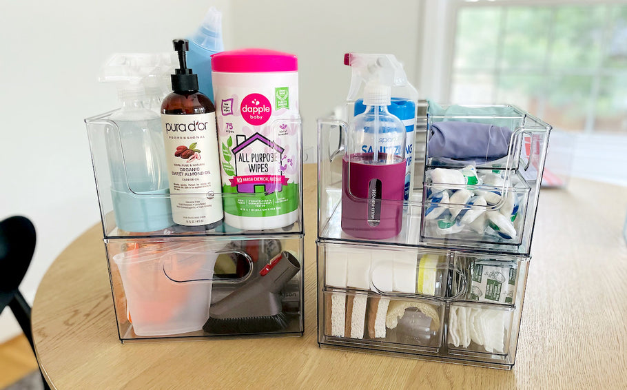 Home Edit Walmart Sales | Pantry & Laundry 5-Piece Storage System Only $19.96 (Reg. $25)