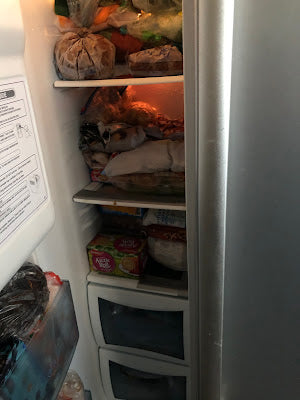 What was in my freezer on Christmas Eve 2022?