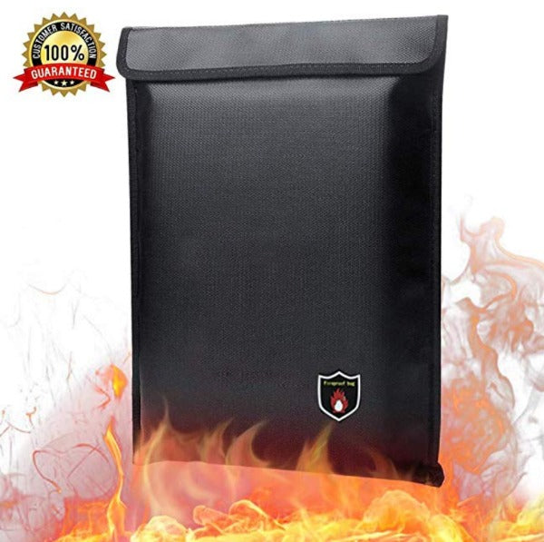 Fireproof document bag
