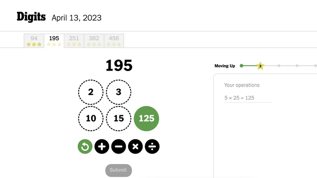 How to Win at 'Digits,' the New Wordle for Math