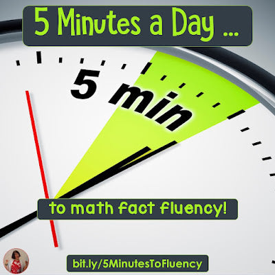 5 Minutes a Day to Math Fact Fluency
