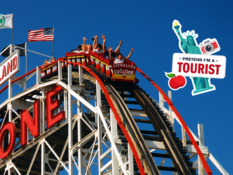 Pretend I’m a Tourist: An unexpected prize on the death-defying Coney Island Cyclone