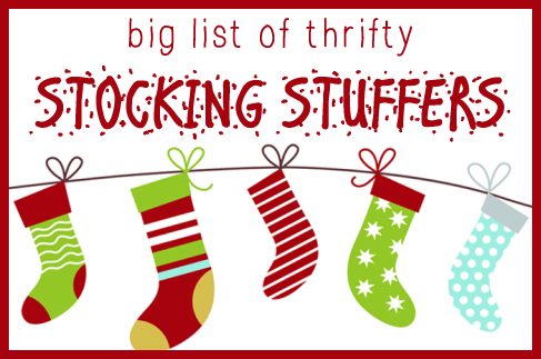 Big List of Stocking Stuffer Ideas