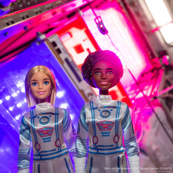 Astronaut Barbie finally — literally — goes to outer space
