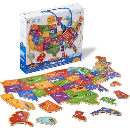 Back to School Learning Resources Toys Deals! Magnetic U.S. Map Puzzle JUST $11.49 (was $19.99)!