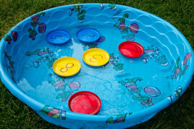 Math Toss Sponge Game