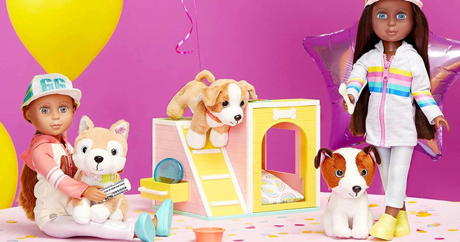 Dog House Playset w/ Plush Puppy Just $11.69 on Amazon (Regularly $30) | Perfect Size for 18″ Dolls