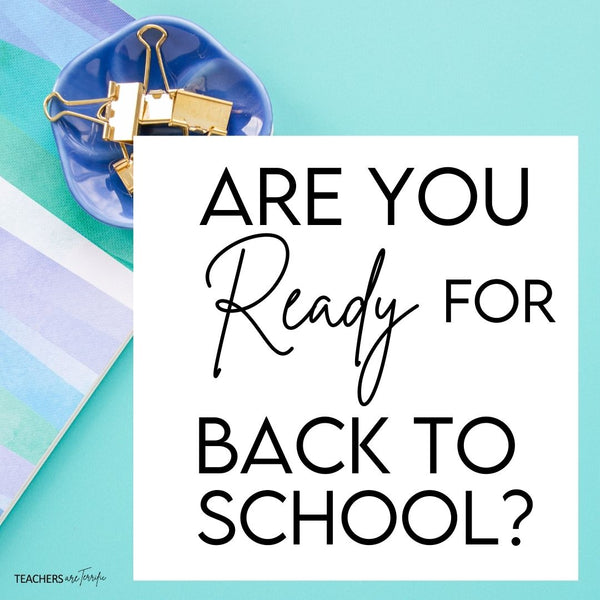 Let’s Get Ready for Back to School Time!
