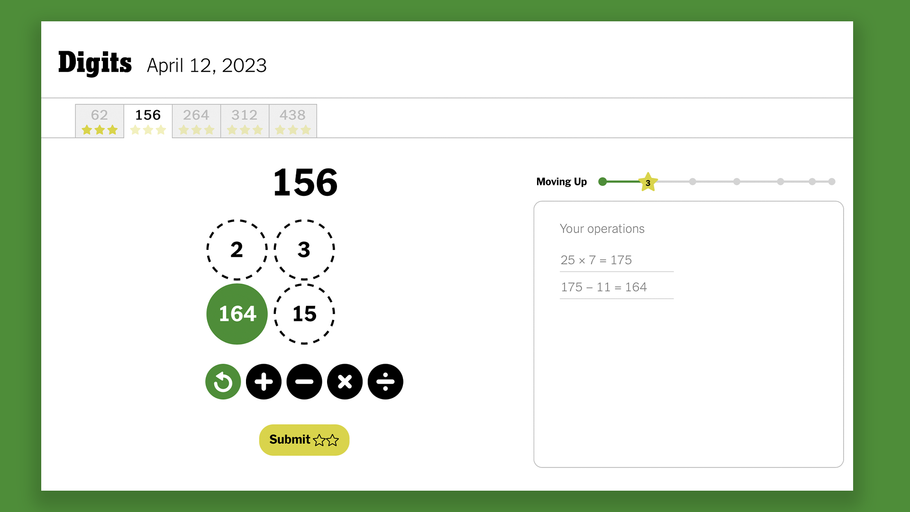 The New York Times Launches a 'Wordle'-Inspired Math Game