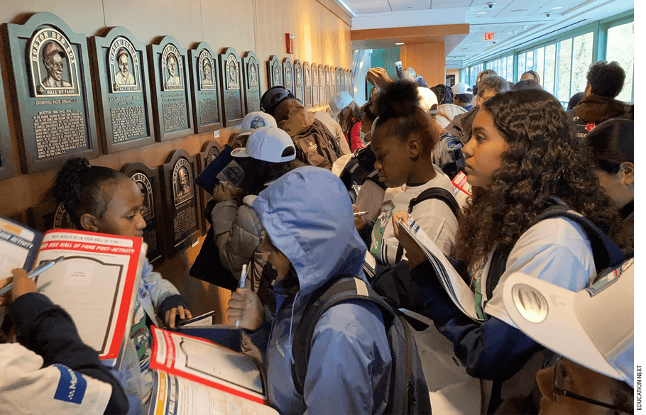 Red Sox Turn Fenway Park into “Learning Lab” for Boston 6th Graders