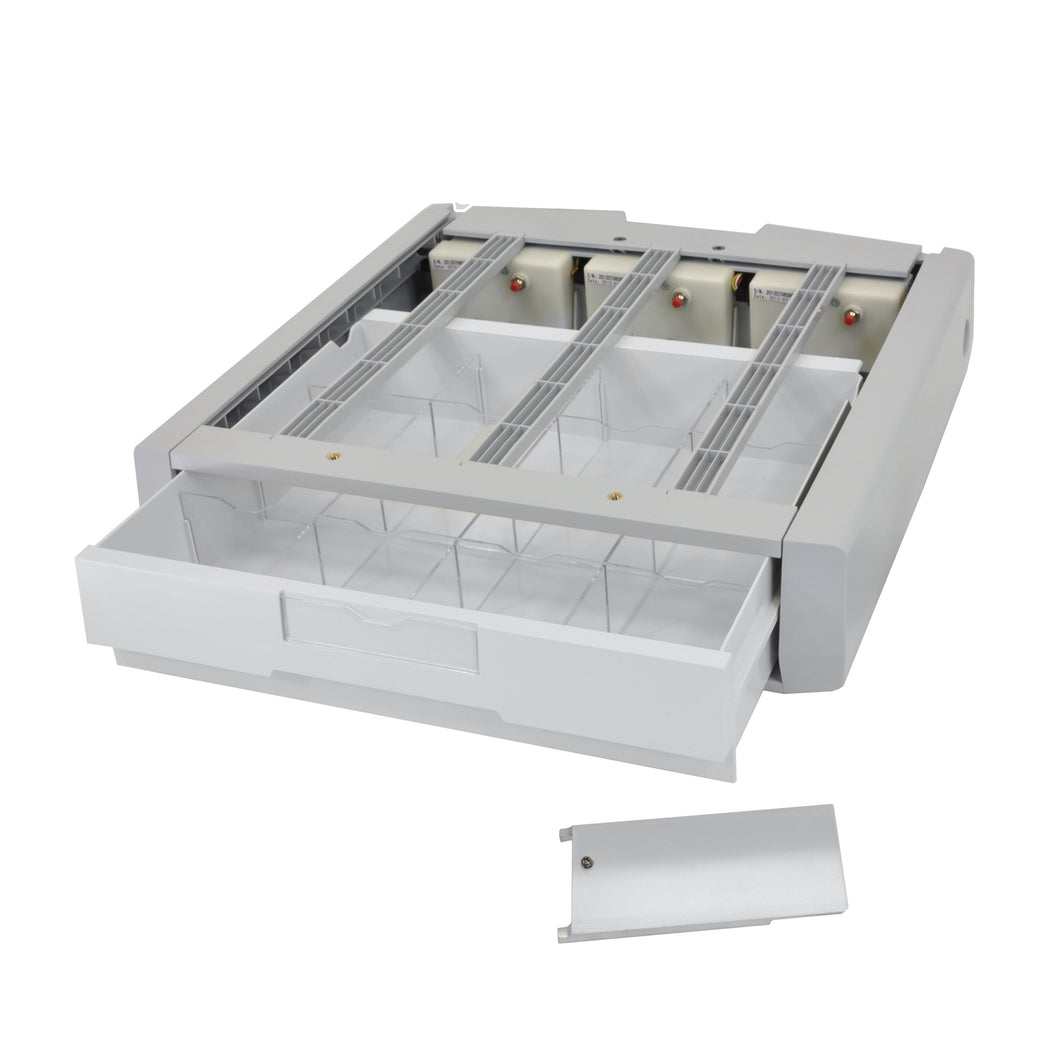StyleView Supplemental Single Storage Drawer (grey/white) Includes drawer assemb