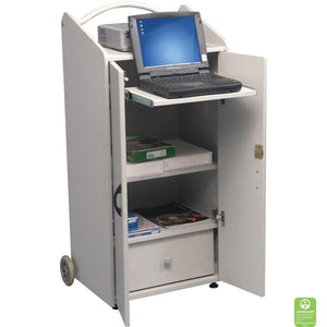 Portable Media Presentation Cart