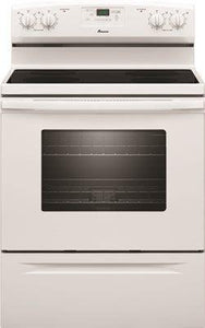 Amana 30-Inch 4.8 Cu. Ft. Single Oven Free-Standing Electric Range' White
