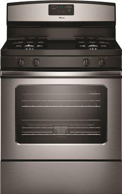 Amana 30-Inch 5 Cu. Ft. Single Oven Free-Standing Gas Range' Stainless