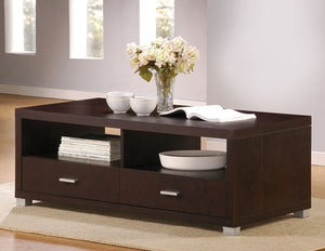 Acme 06612 Tustin Espresso Coffee Table with Drawers