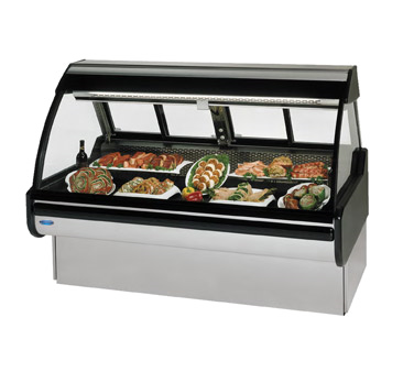 Federal Industries Curved Glass Refrigerated Maxi Deli Case, 120