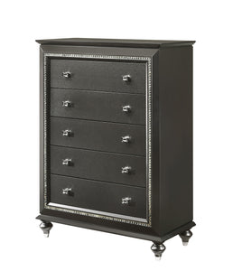 Acme Kaitlyn Chest With Metallic Gray Finish 27286